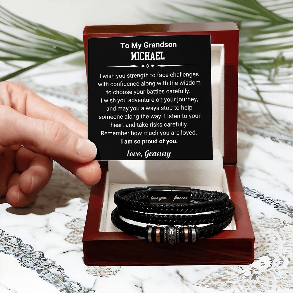 To My Grandson Michael1 - Custom
