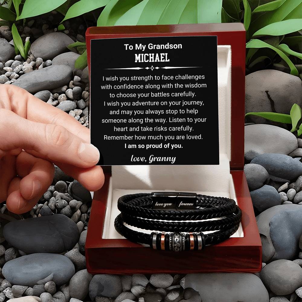 To My Grandson Michael1 - Custom