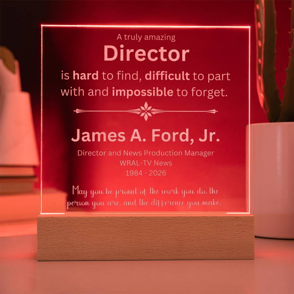 Director Plaque
