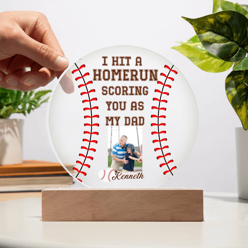 Baseball1 Printed Acrylic Plaque