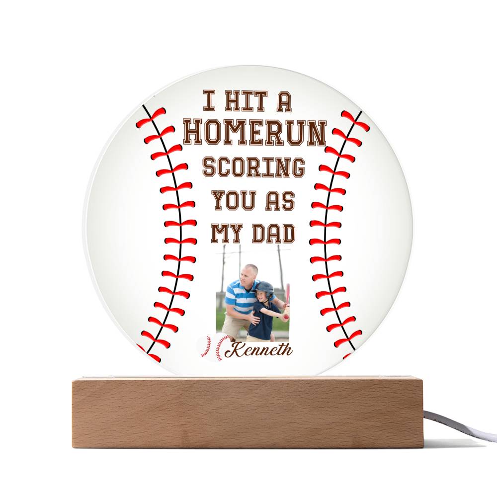 Baseball1 Printed Acrylic Plaque