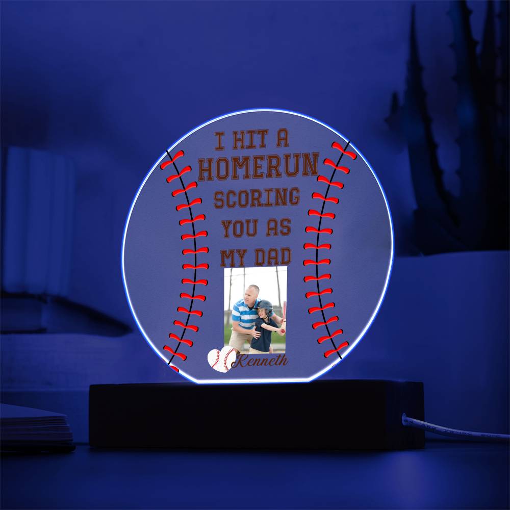 Baseball1 Printed Acrylic Plaque