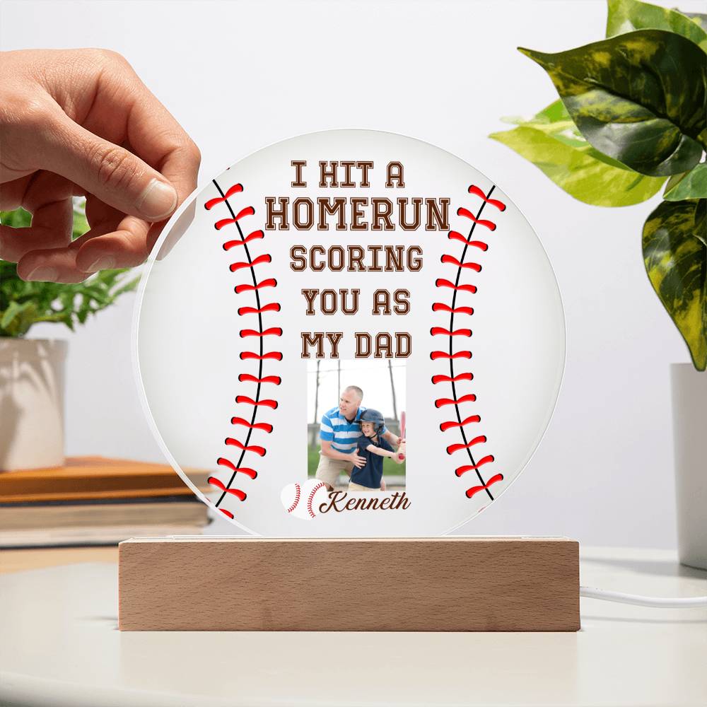 Baseball1 Printed Acrylic Plaque