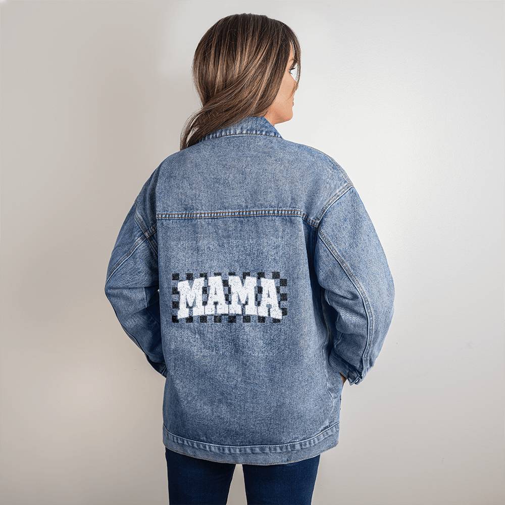 Mama 1 - Oversized Denim Jeans Jacket