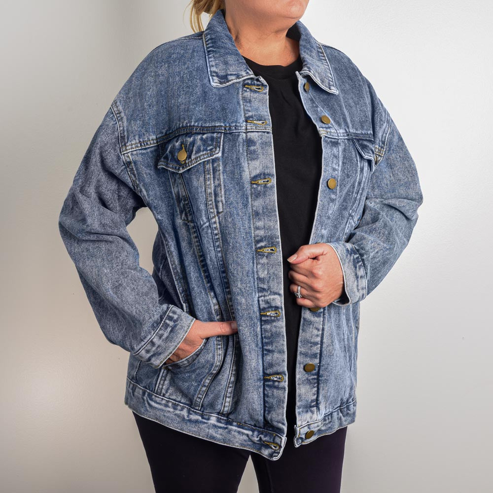 Mama 1 - Oversized Denim Jeans Jacket