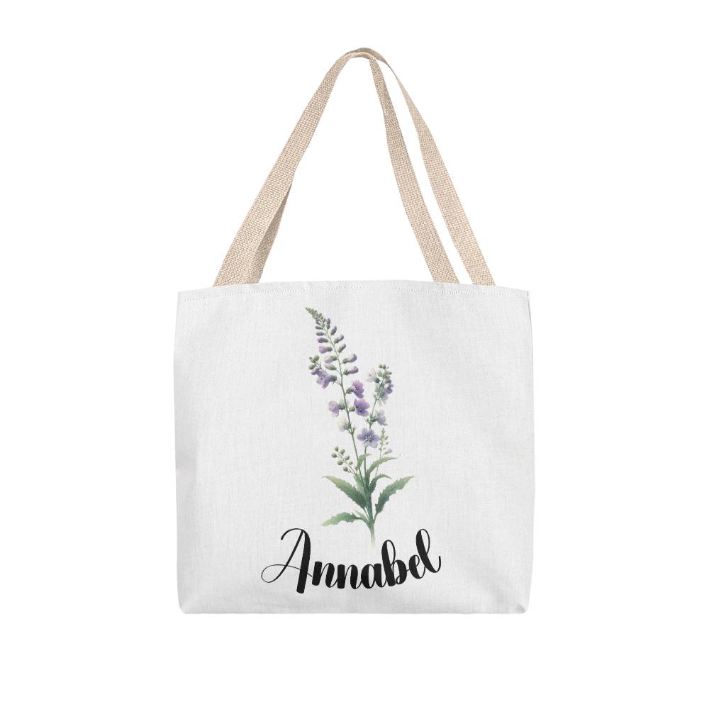Classic Tote Bag - Birth Month - Annabel