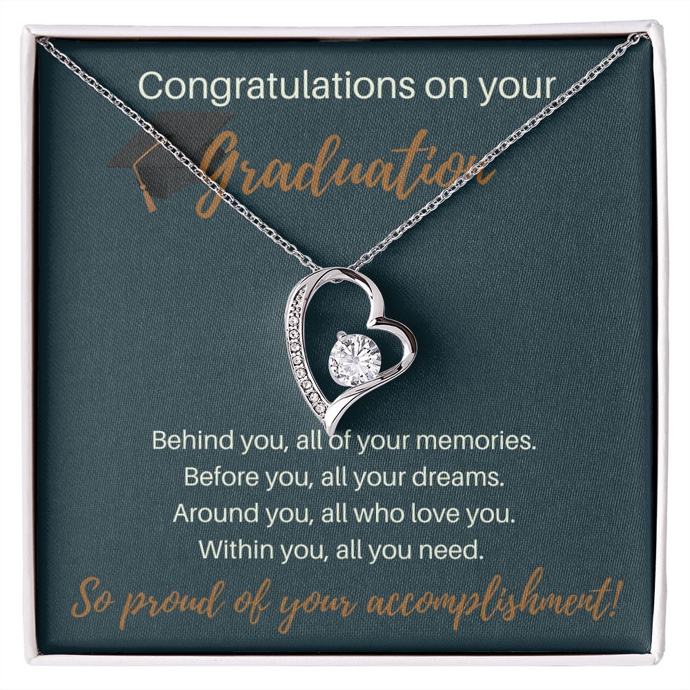So Proud Of Your Accomplishment - Forever Love Necklace