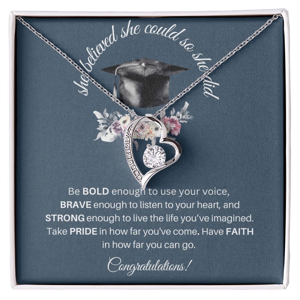 Congratulations - Forever Love Necklace