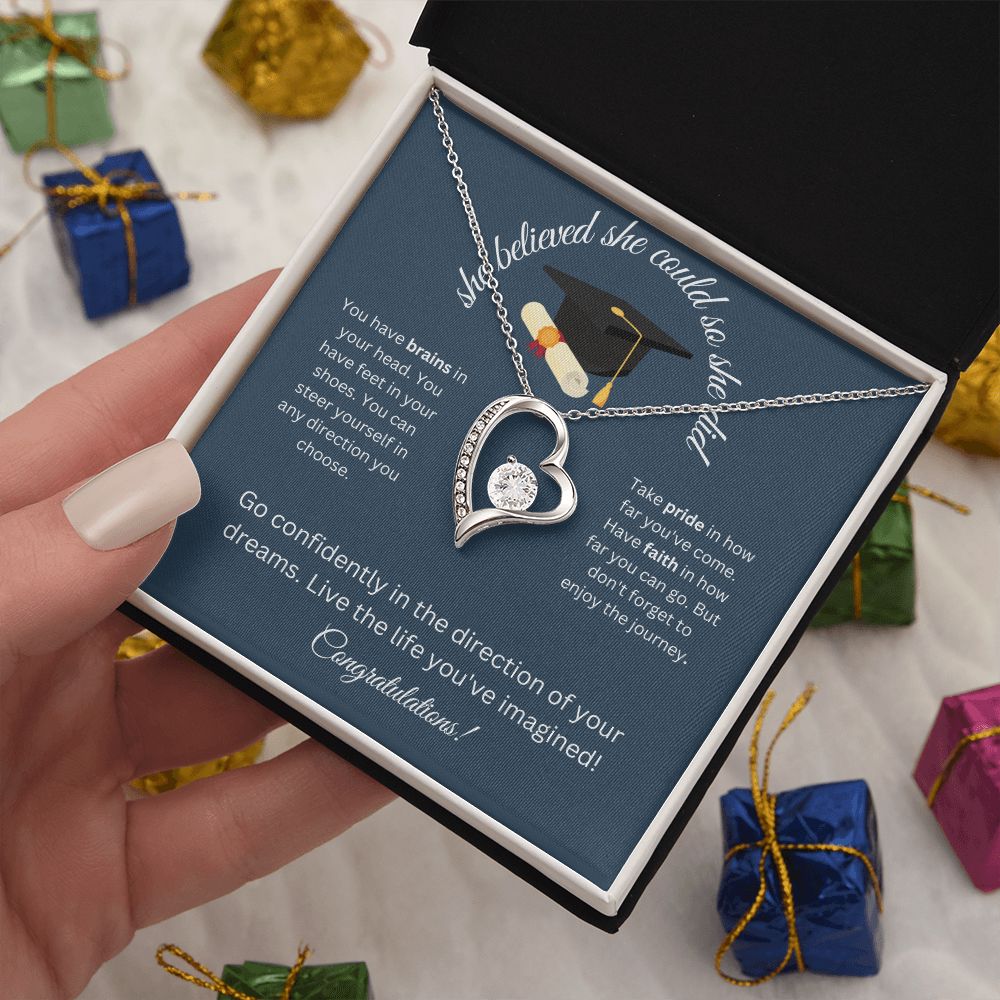 Live The Life You've Imagined - Forever Love Necklace