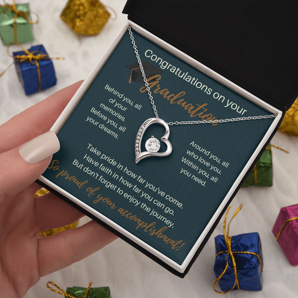 Take Pride In How Far You've Come - Forever Love Necklace