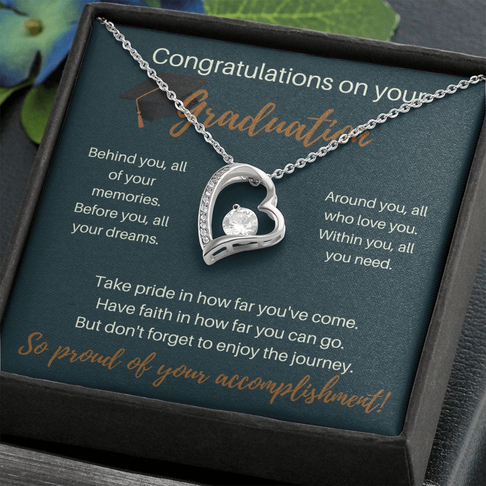 Take Pride In How Far You've Come - Forever Love Necklace