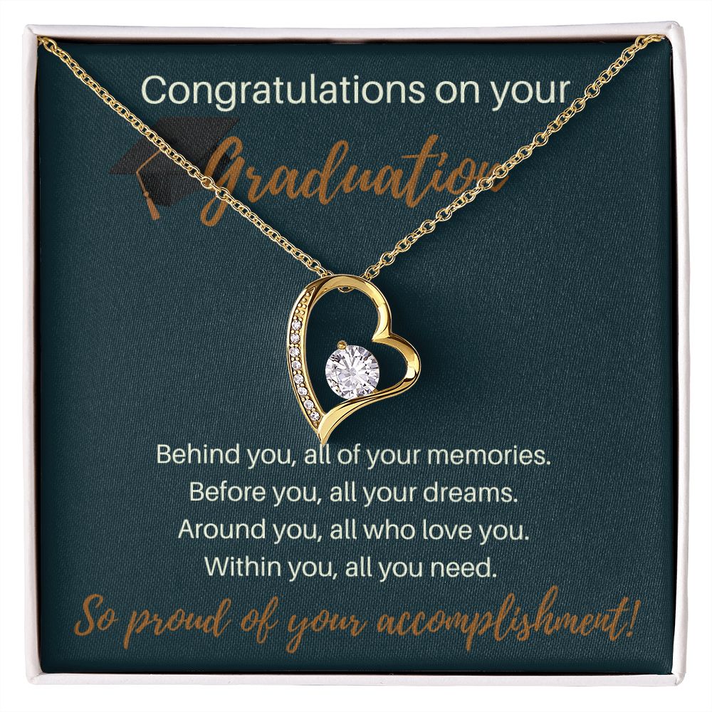 So Proud Of Your Accomplishment - Forever Love Necklace