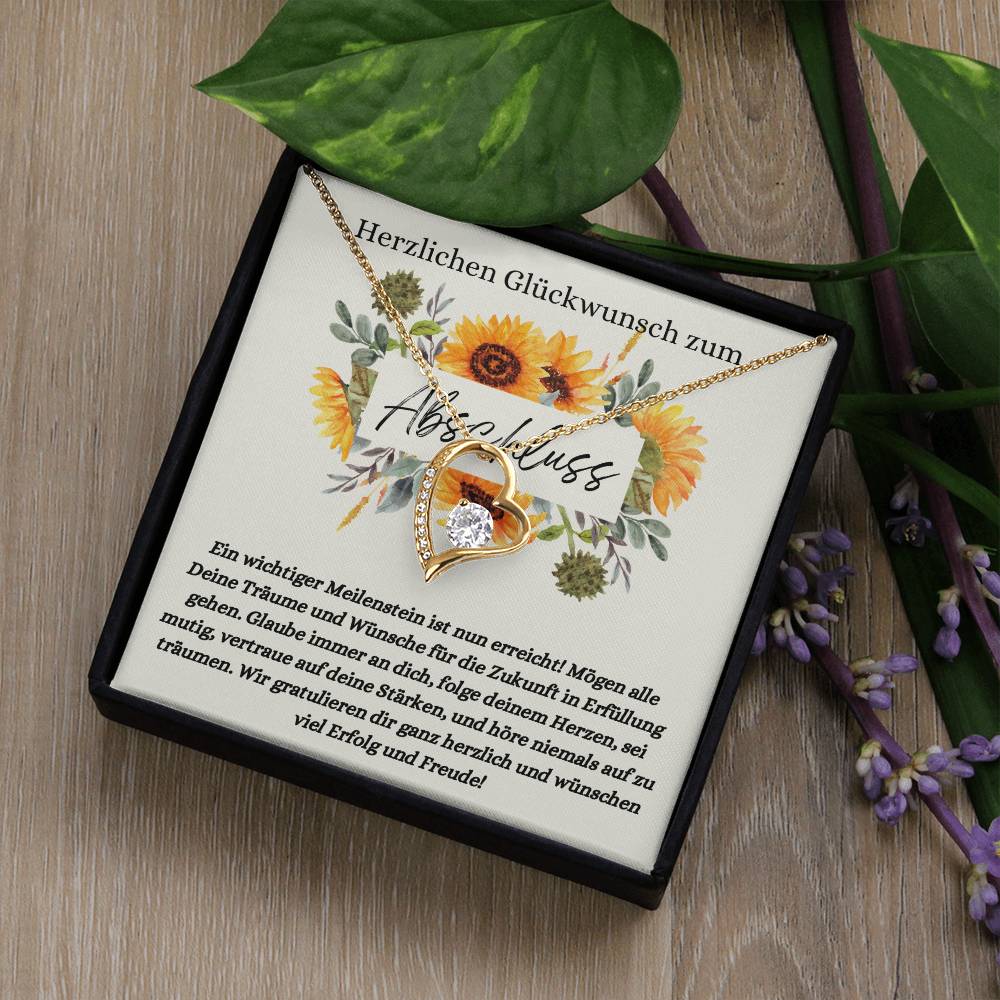 Herzlichen Gluckwunsch Zum Abschluss - Forever Love Necklace