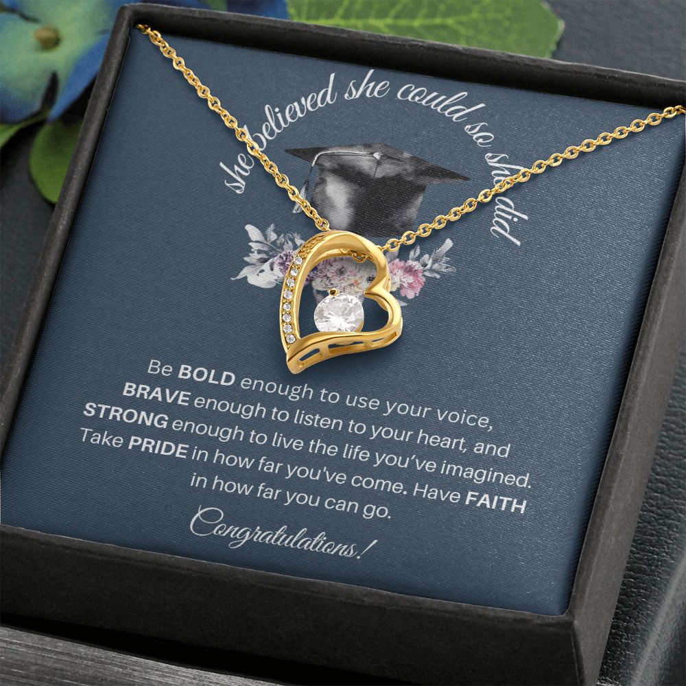Congratulations - Forever Love Necklace