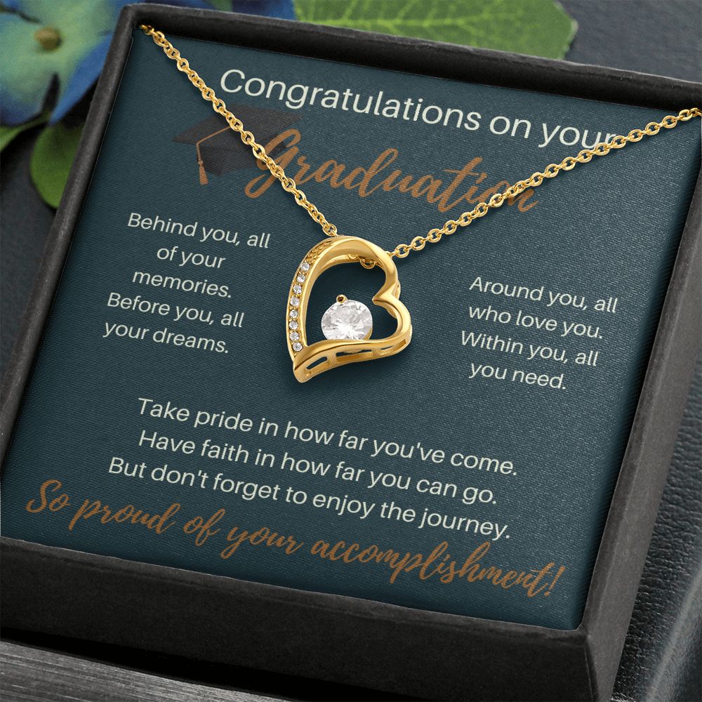 Take Pride In How Far You've Come - Forever Love Necklace