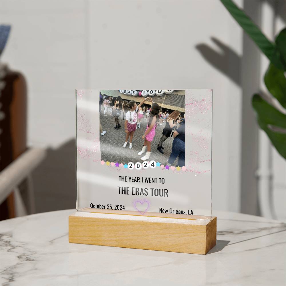 ERAS2024 Acrylic Square Plaque 1