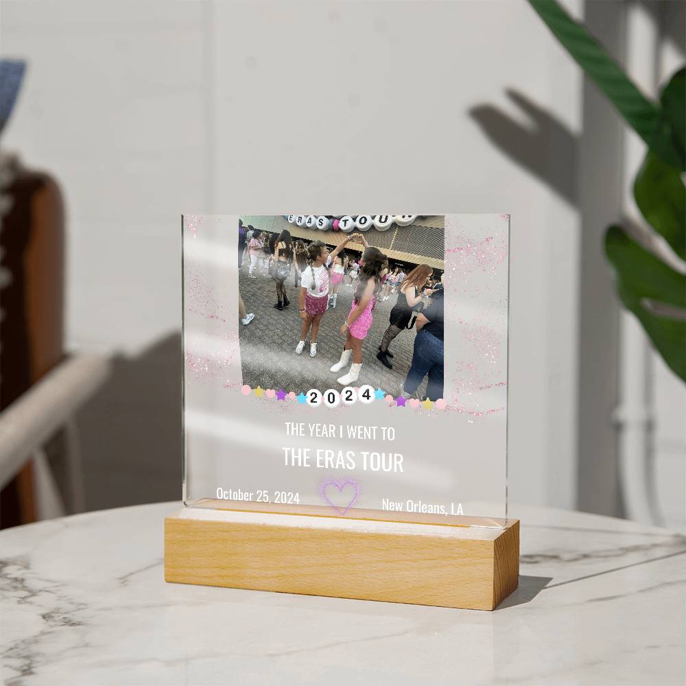 ERAS2024 Acrylic Square Plaque 6 - ERAS2024white
