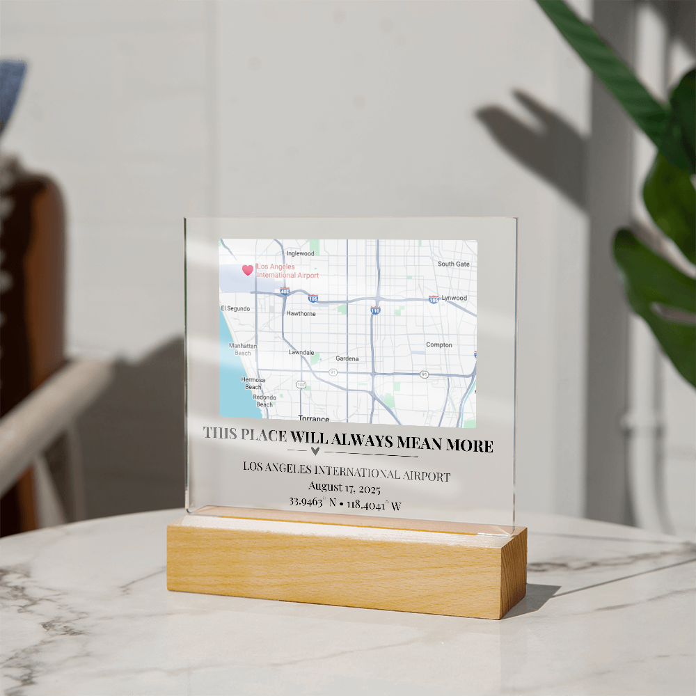 Streetmap Plaque 1