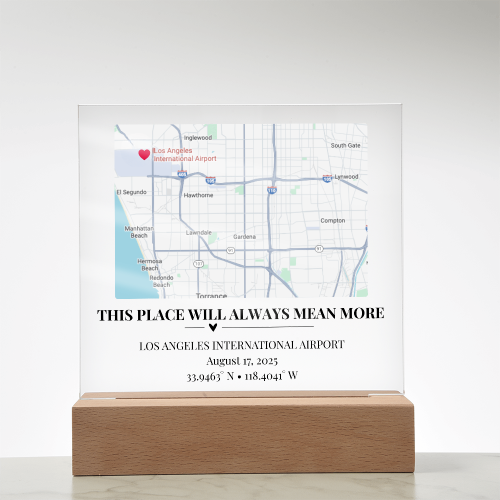 Streetmap Plaque 1