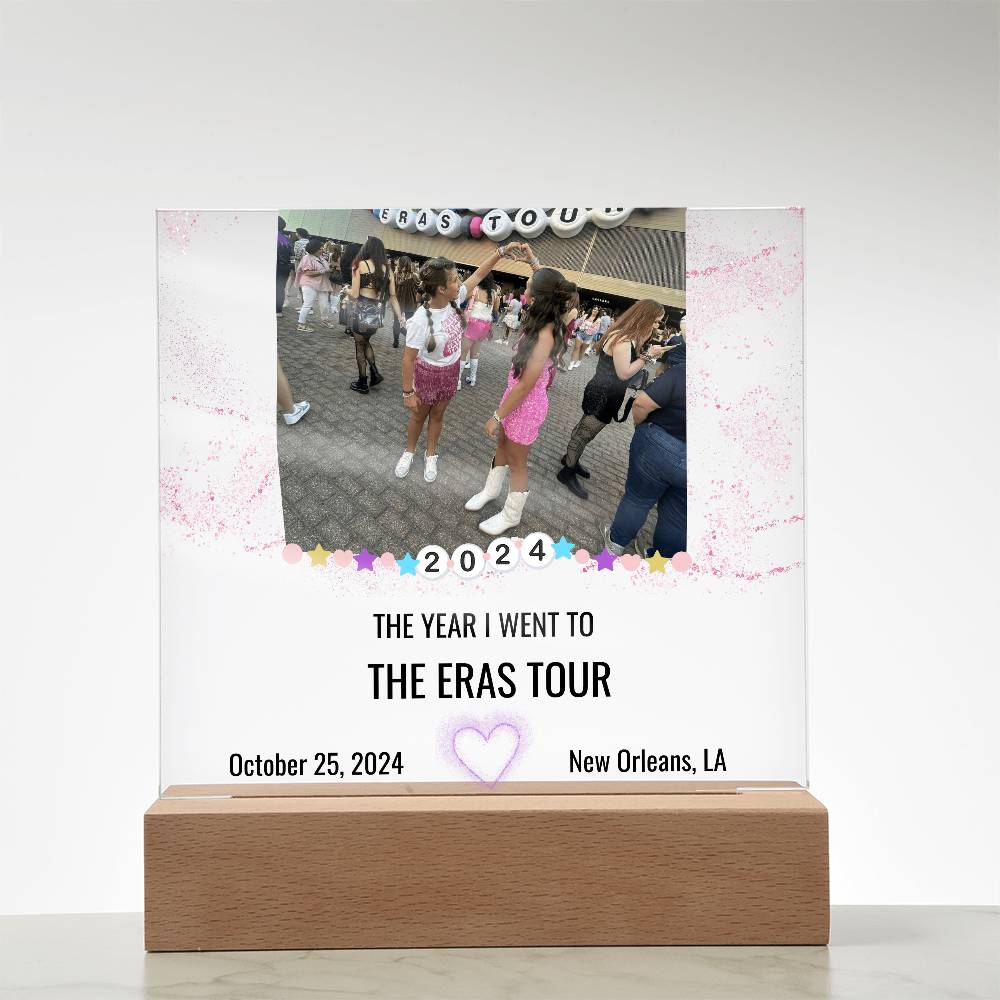 ERAS2024 Acrylic Square Plaque 1