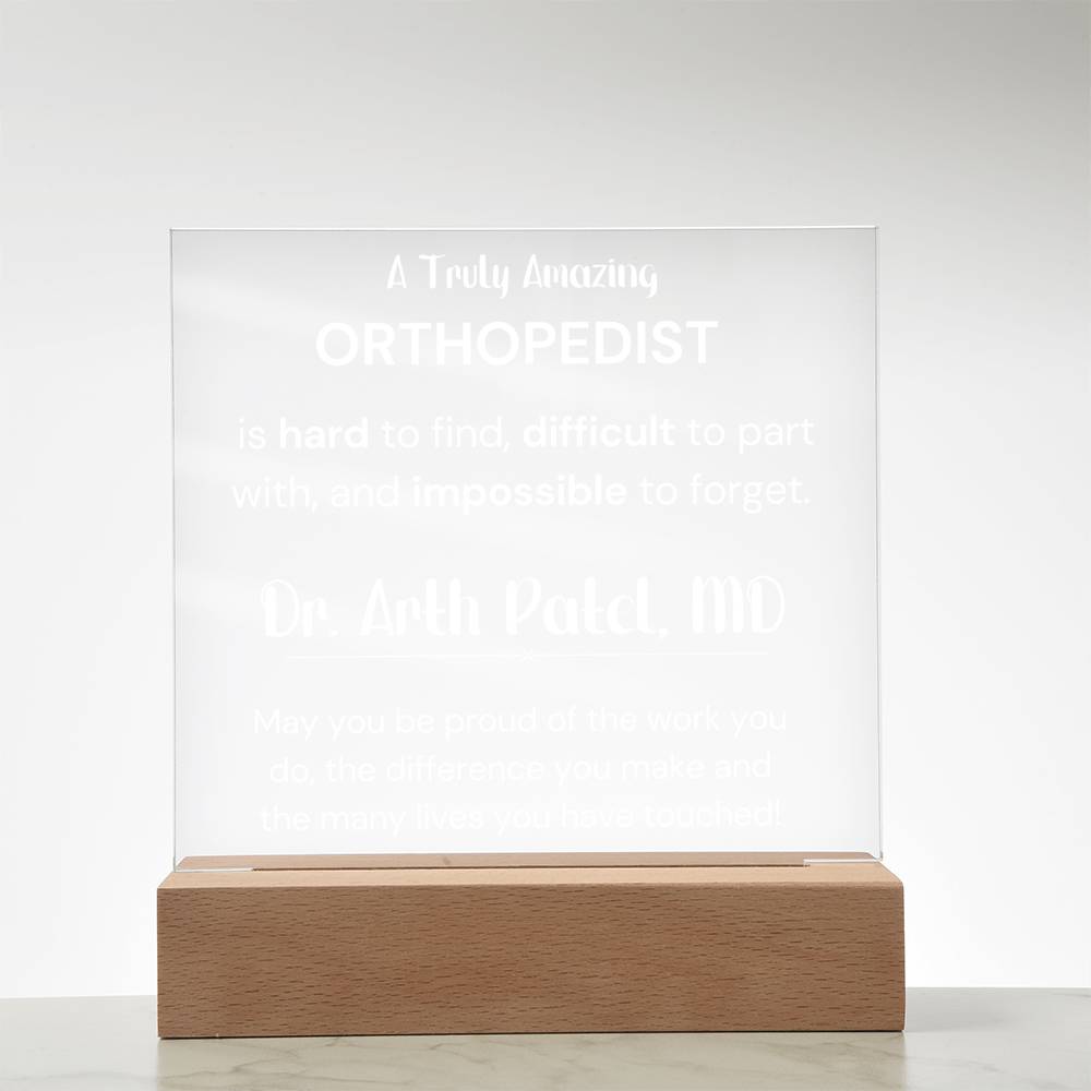 orthopedist custom
