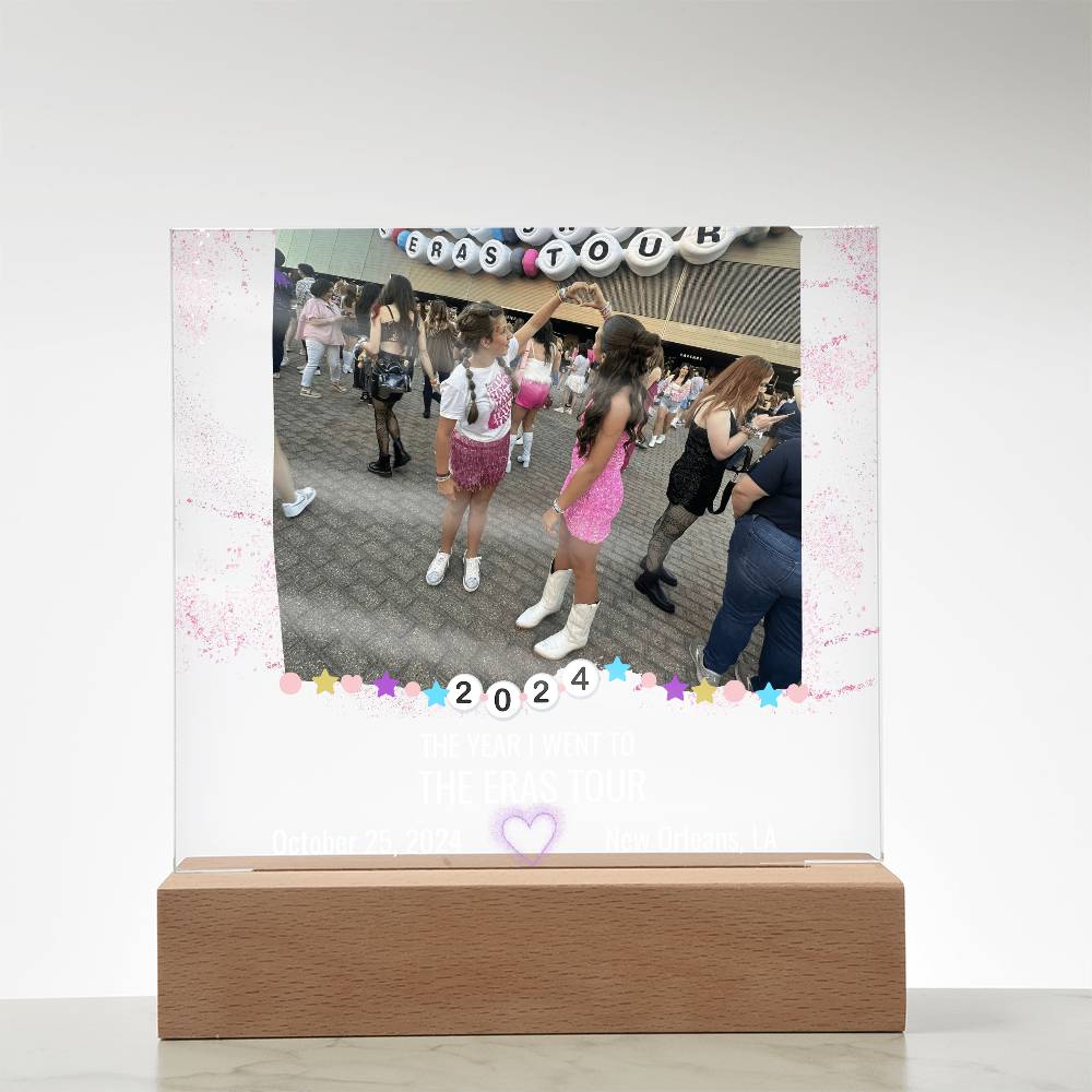 ERAS2024 Acrylic Square Plaque 6 - ERAS20241white