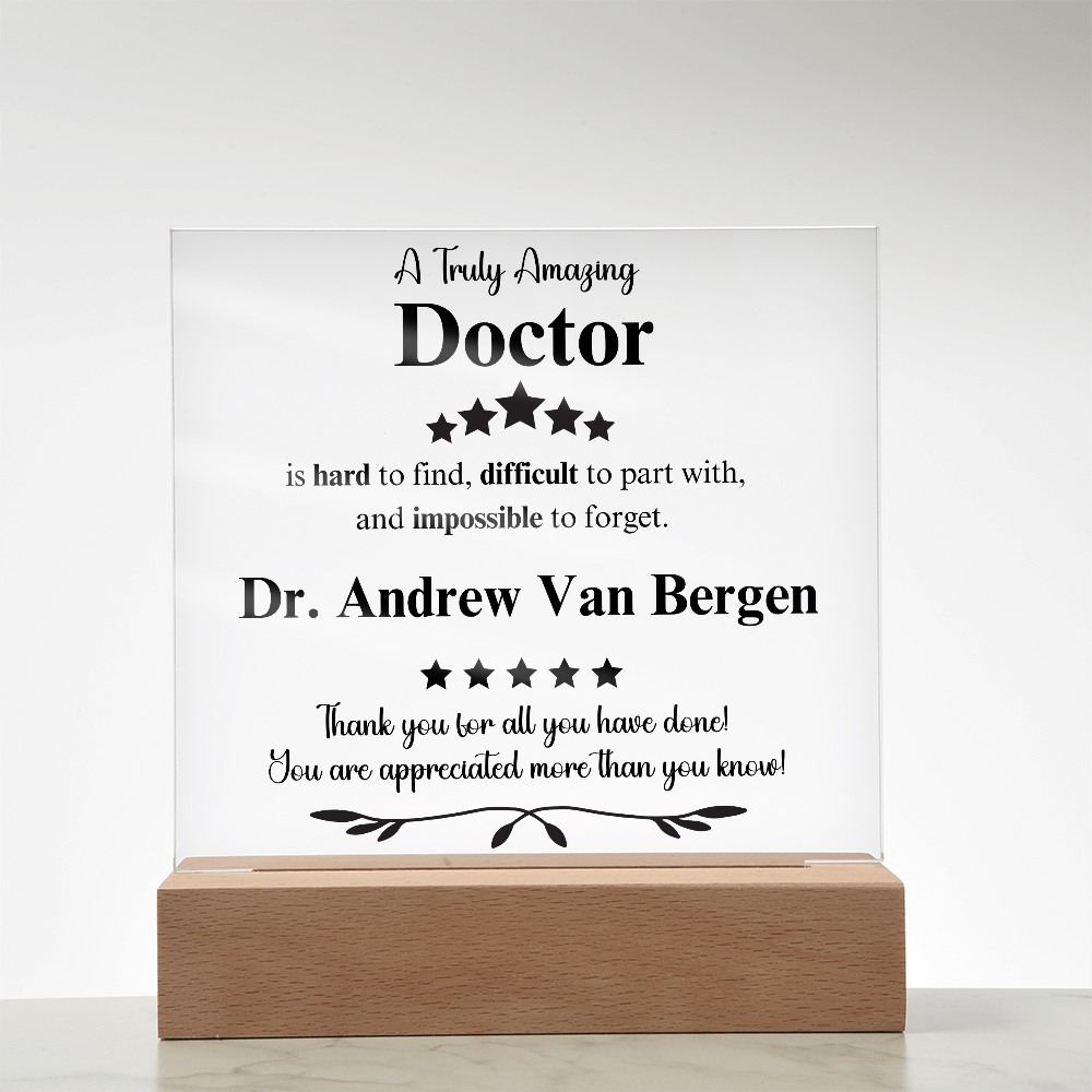 Dr. Andrew Van Bergen