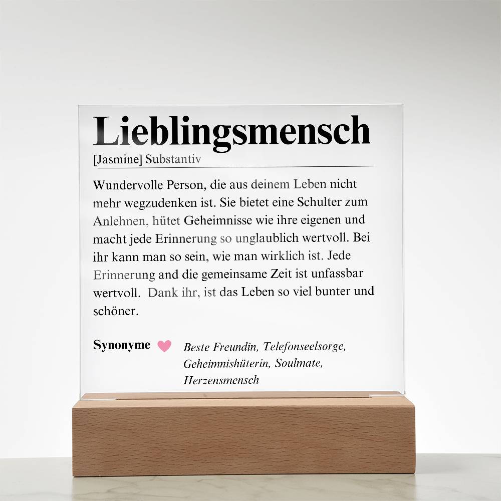 Personalisiertes Geschenk An Beste Freundin