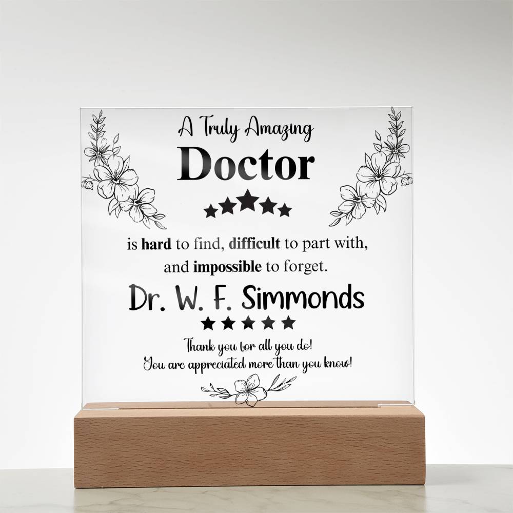 Dr. W. F. Simmonds