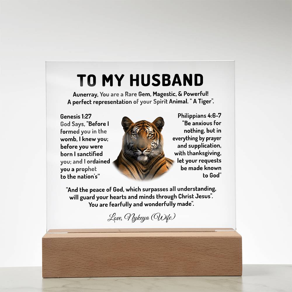Custom Order Plaque