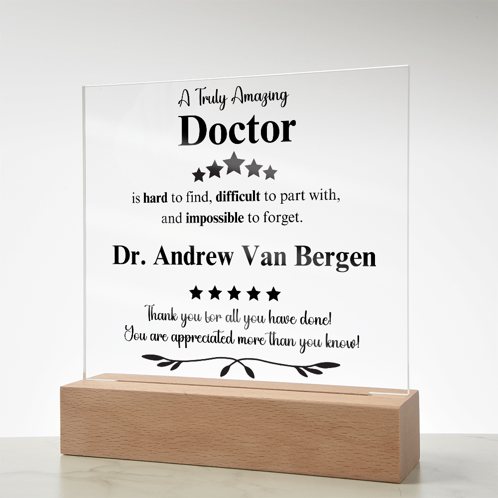 Dr. Andrew Van Bergen