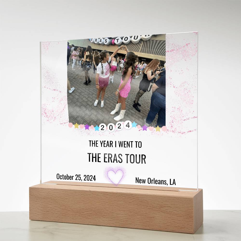 ERAS2024 Acrylic Square Plaque 1