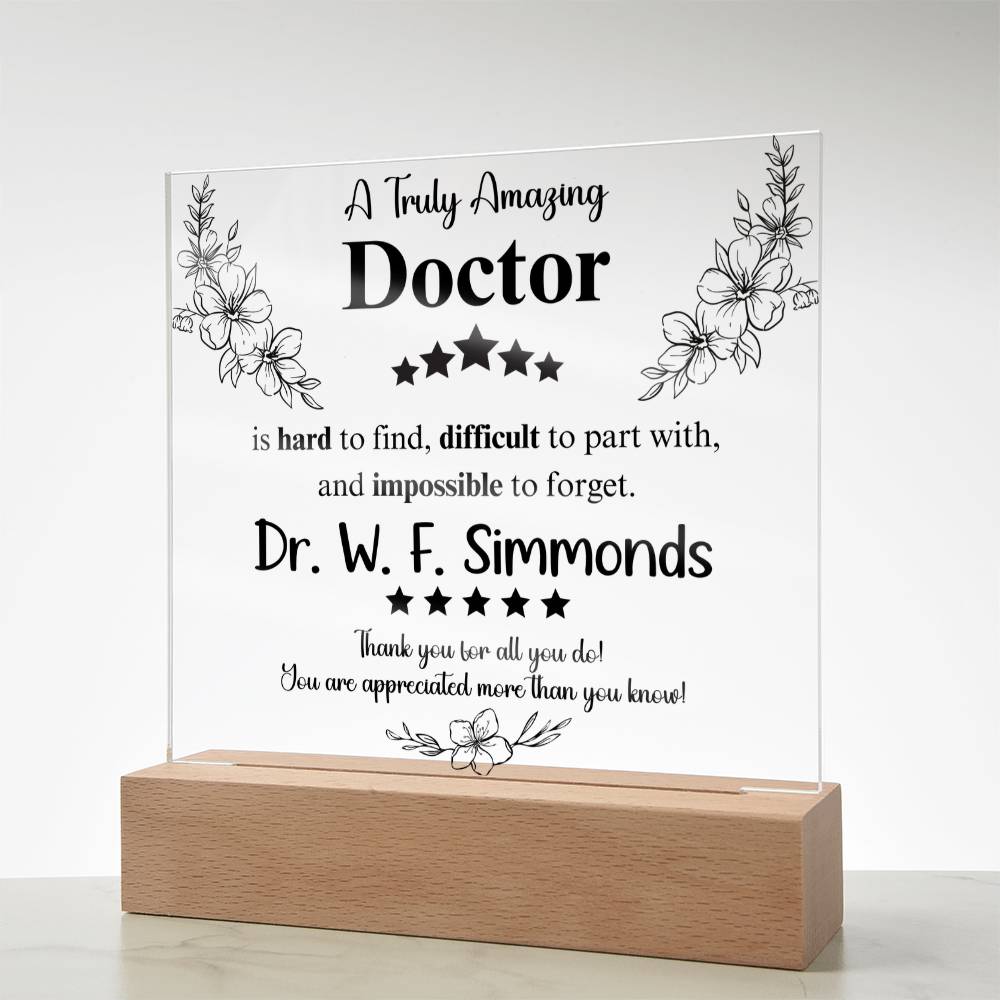Dr. W. F. Simmonds