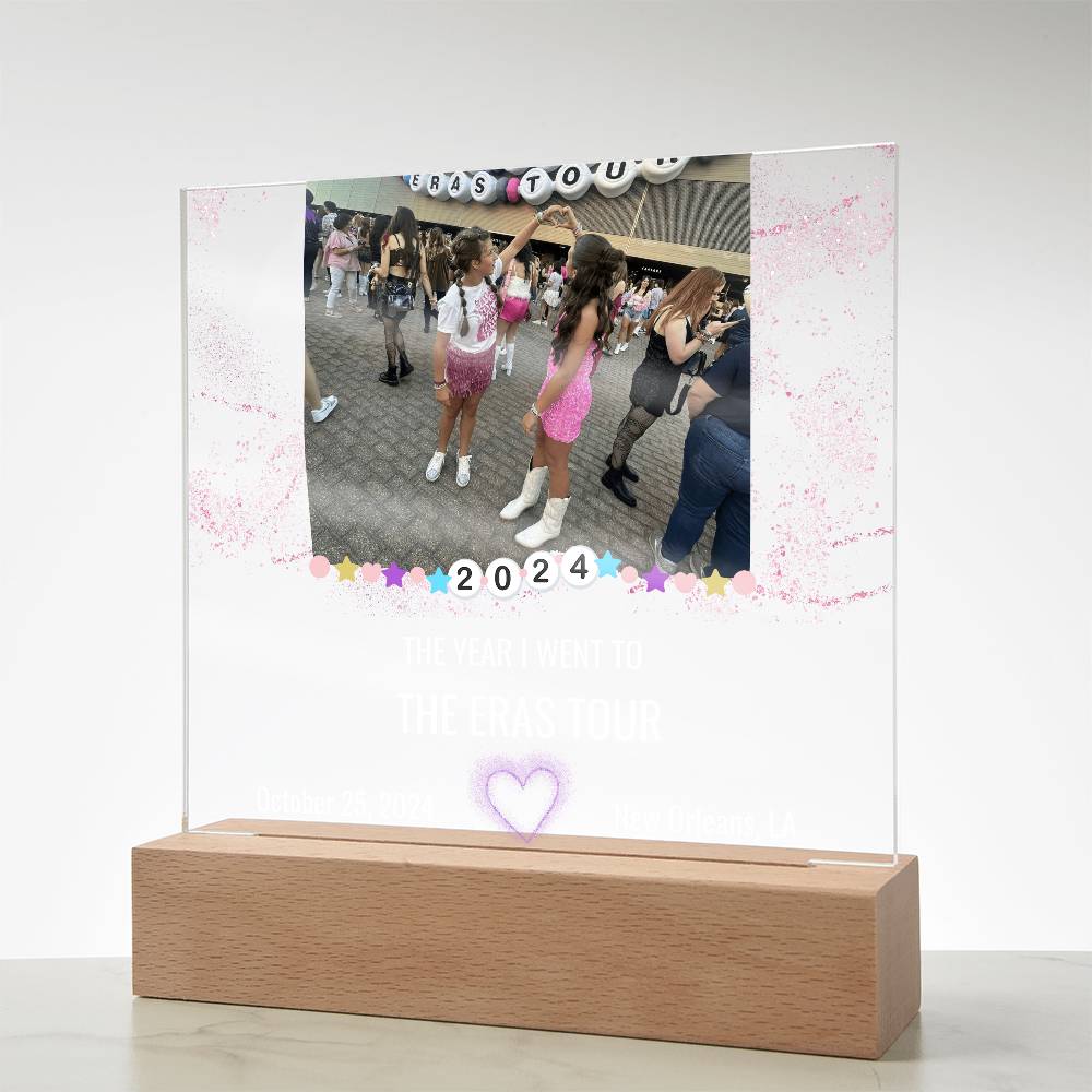 ERAS2024 Acrylic Square Plaque 6 - ERAS2024white