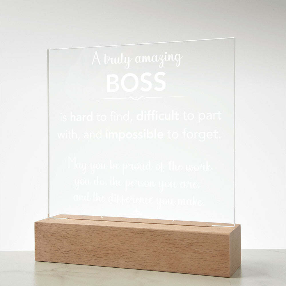 Personalized Boss Gift