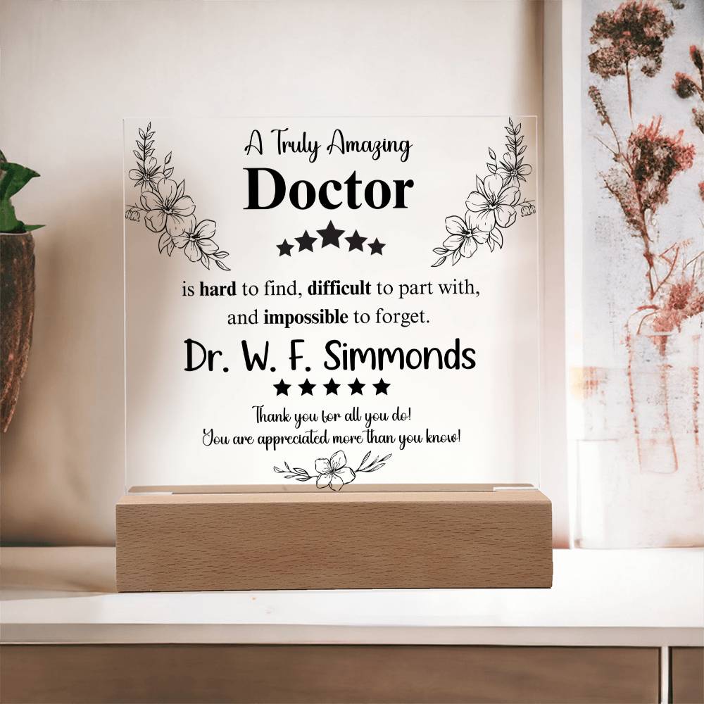 Dr. W. F. Simmonds