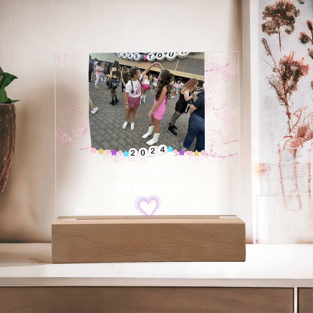 ERAS2024 Acrylic Square Plaque 6 - ERAS2024white