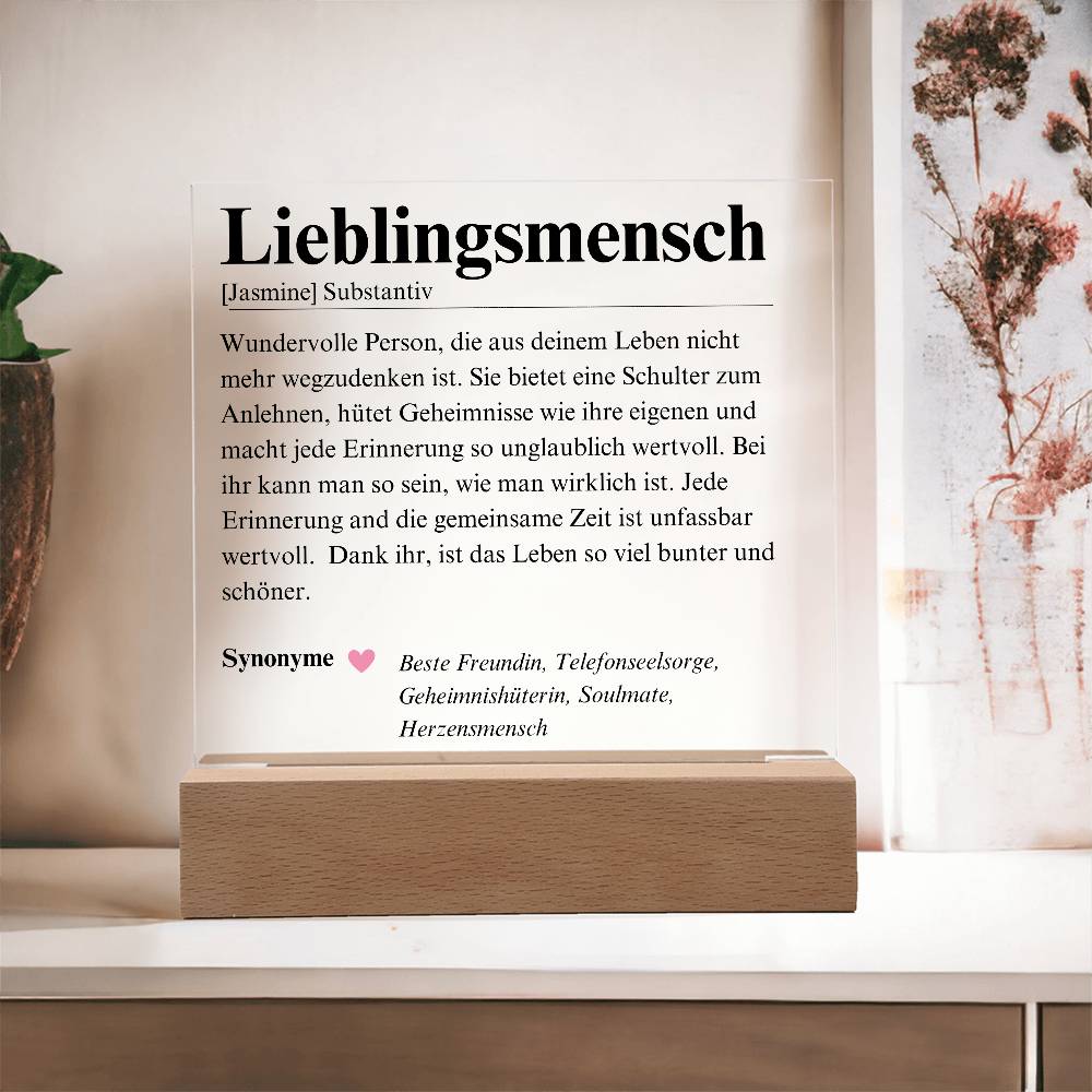 Personalisiertes Geschenk An Beste Freundin