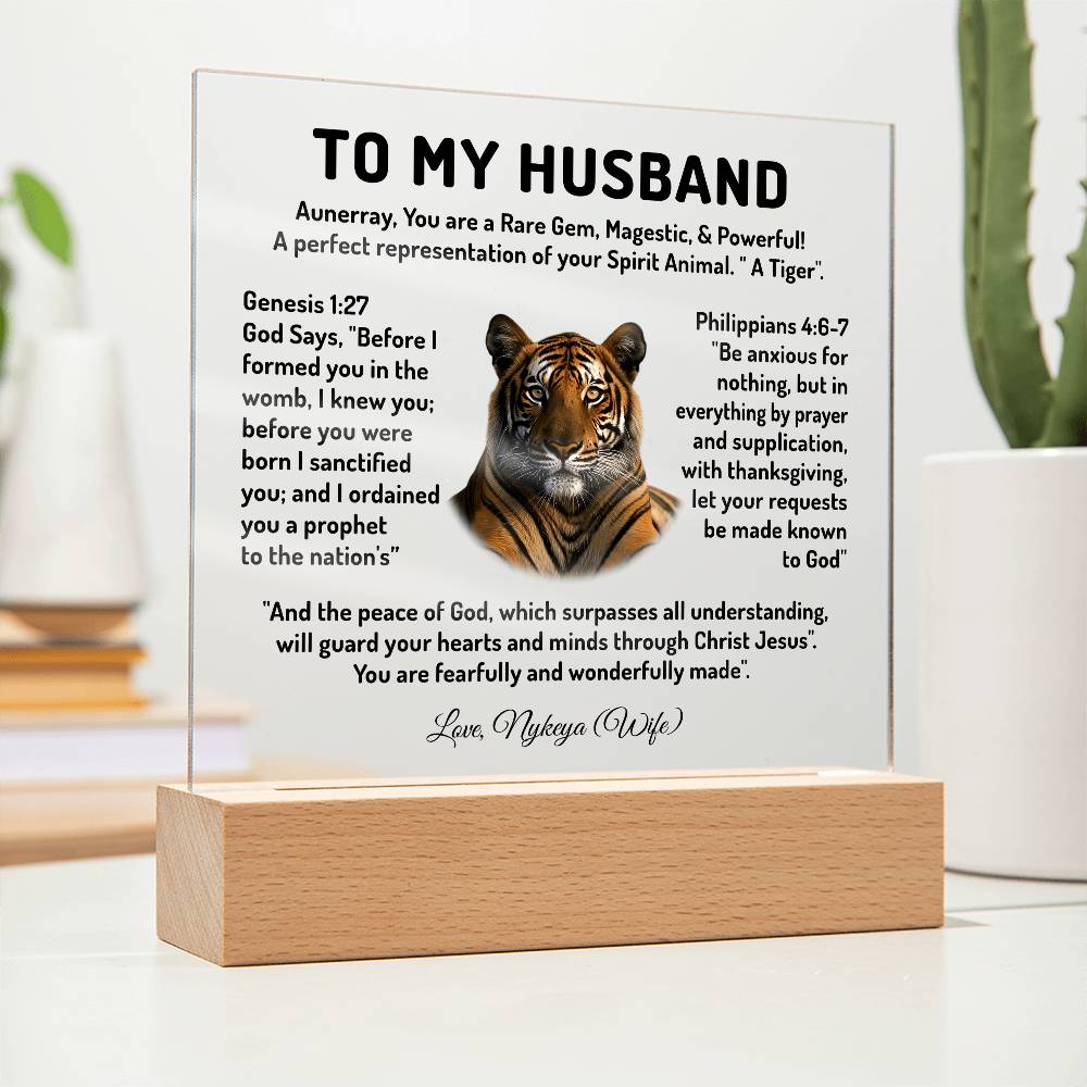 Custom Order Plaque