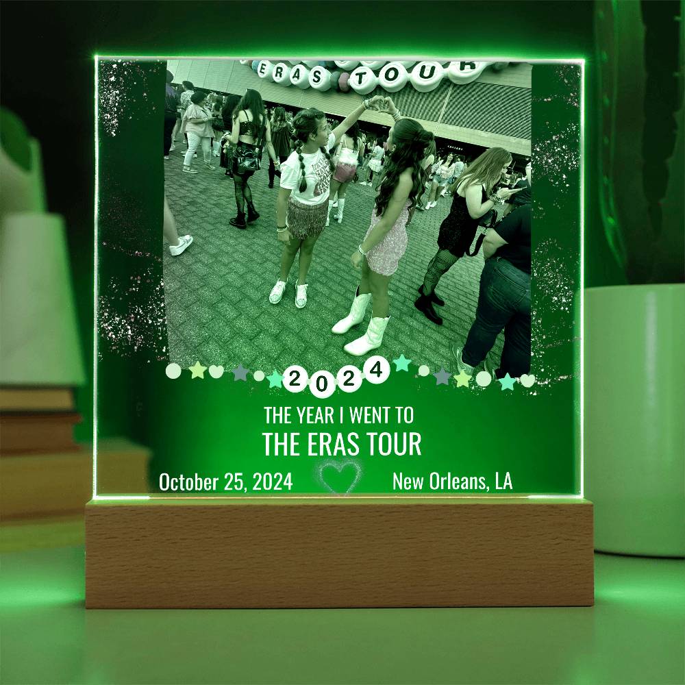 ERAS2024 Acrylic Square Plaque 6 - ERAS20241white