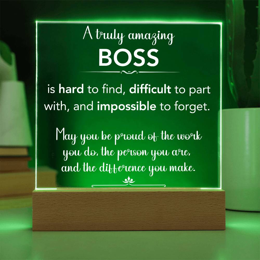 Personalized Boss Gift