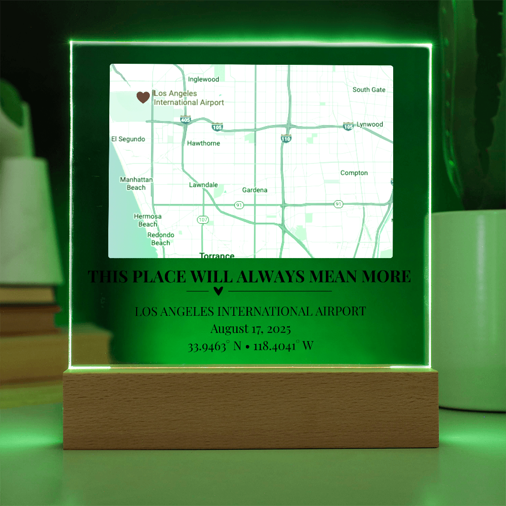 Streetmap Plaque 1