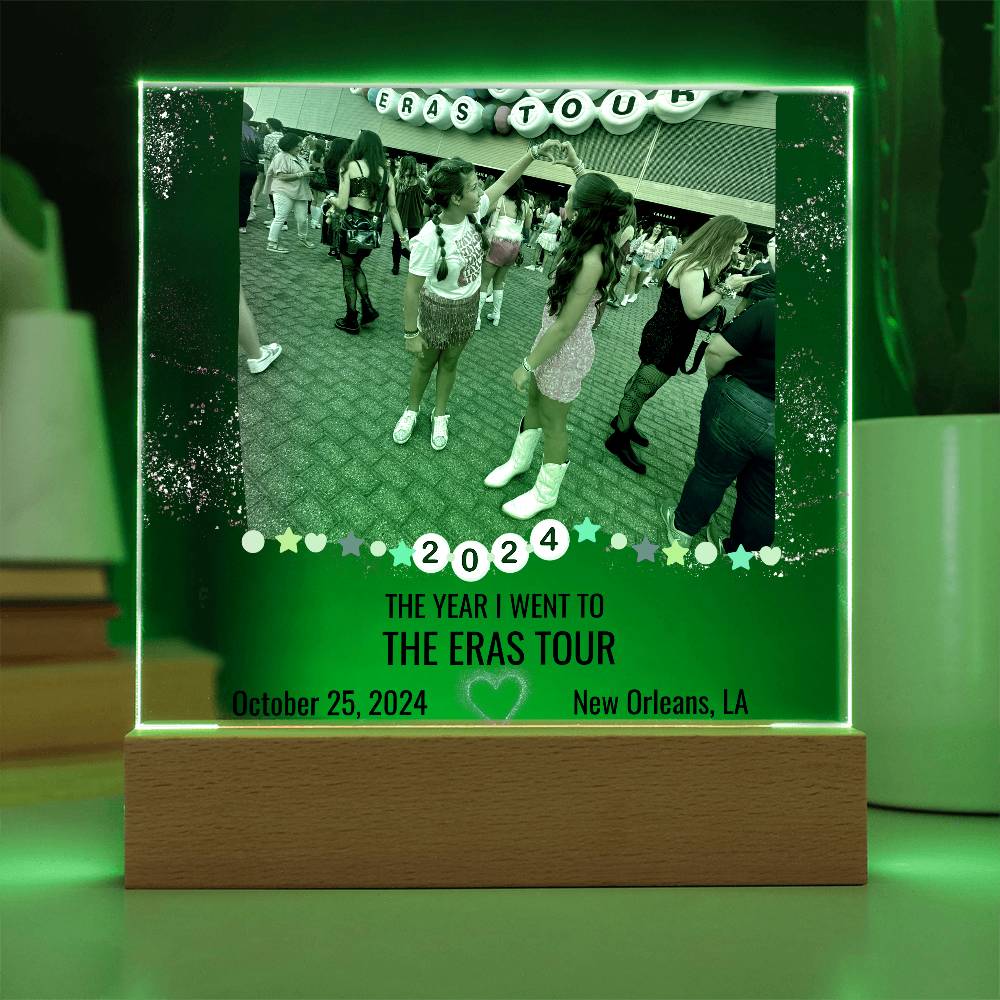 ERAS2024 Acrylic Square Plaque 2