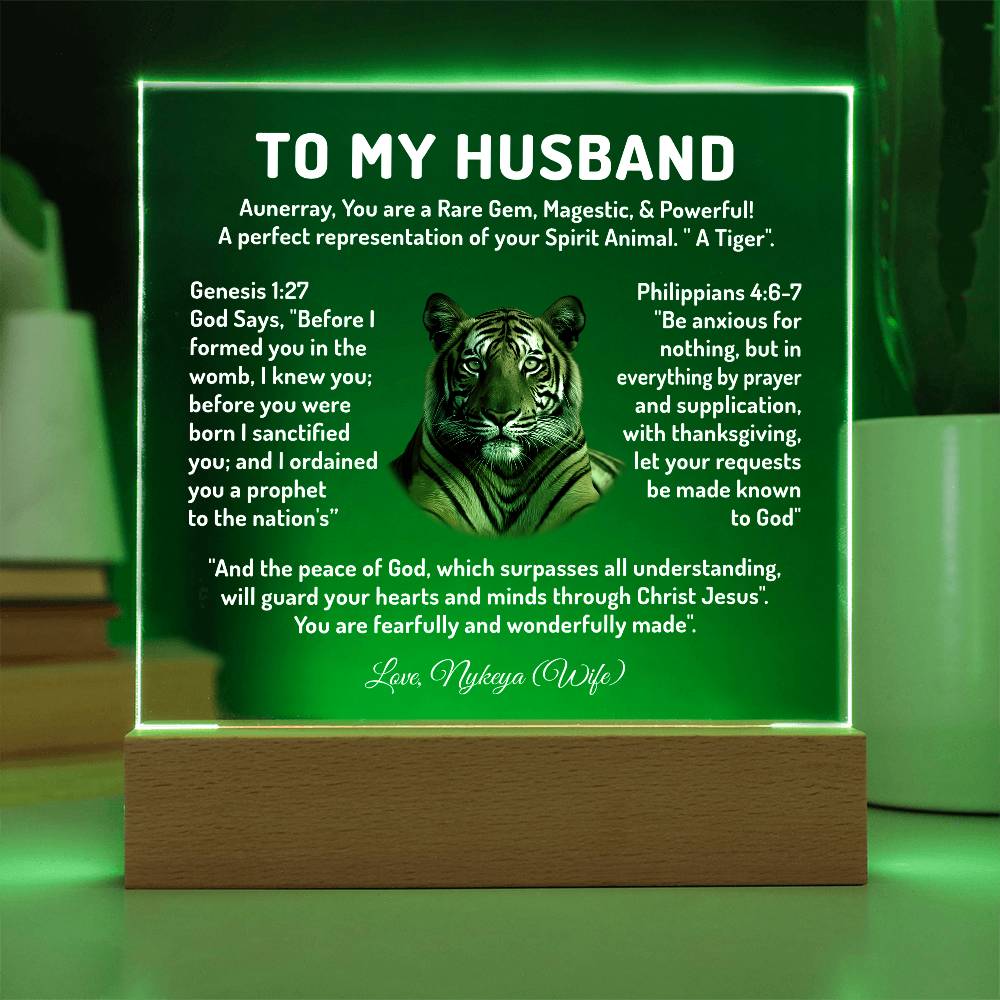 Custom Order Plaque