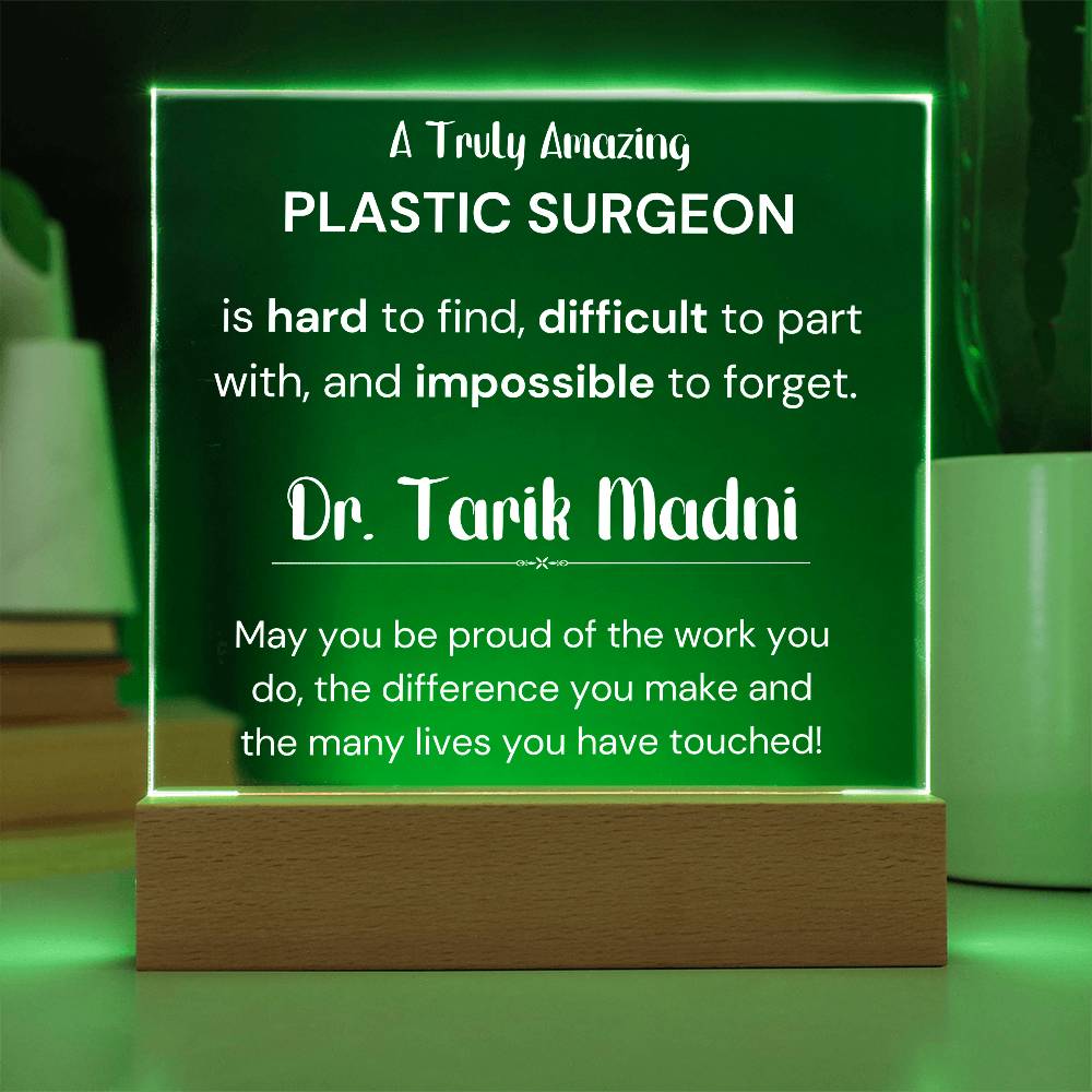 Custom Dr. Tarik Madni