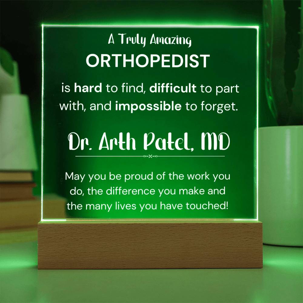 orthopedist custom