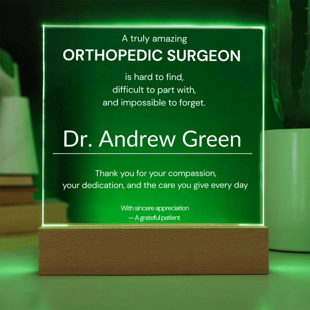 orthopedic surgeon