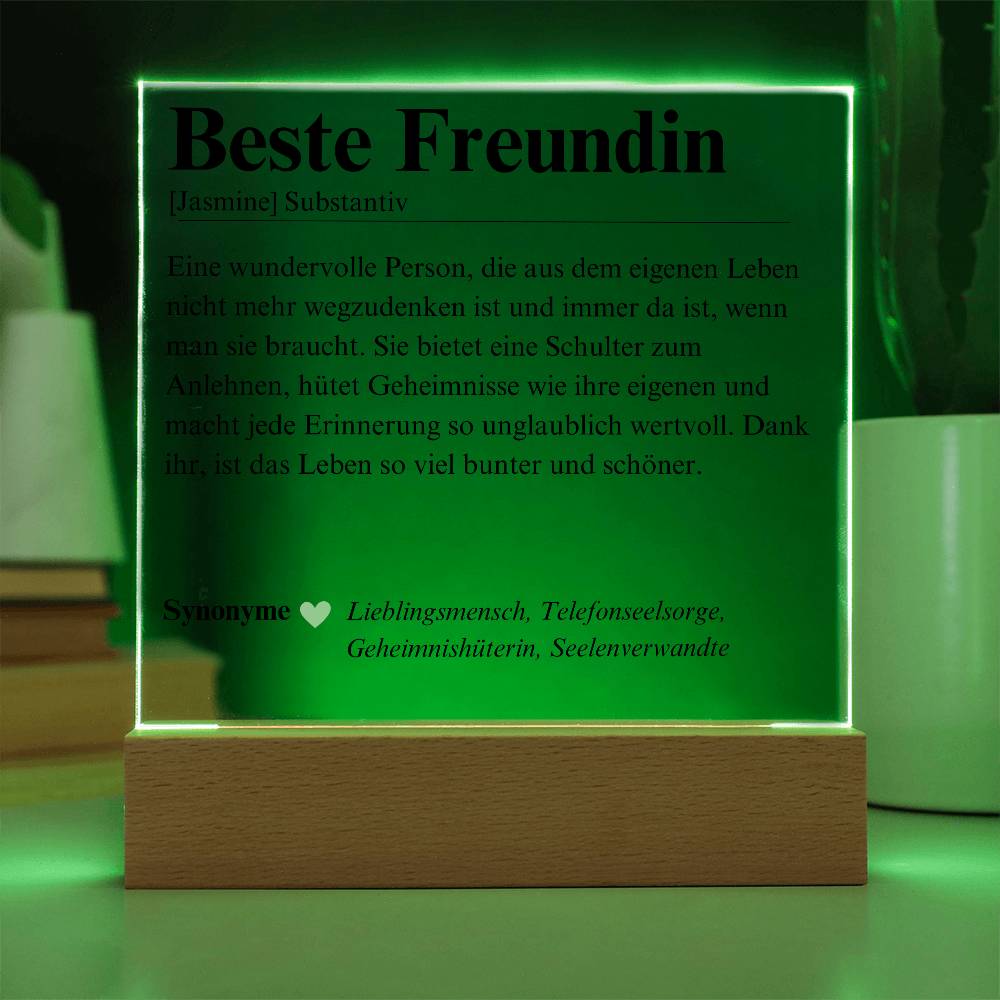 Personalisiertes Geschenk An Beste Freundin