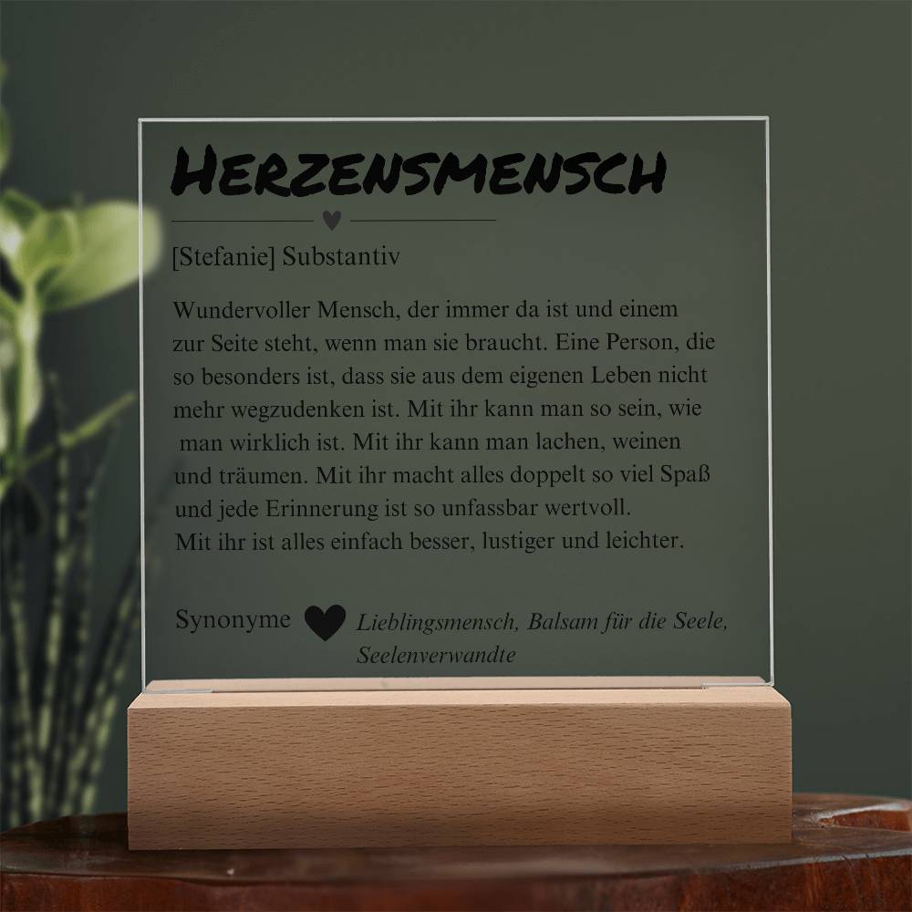 Herzensmensch Definition 4