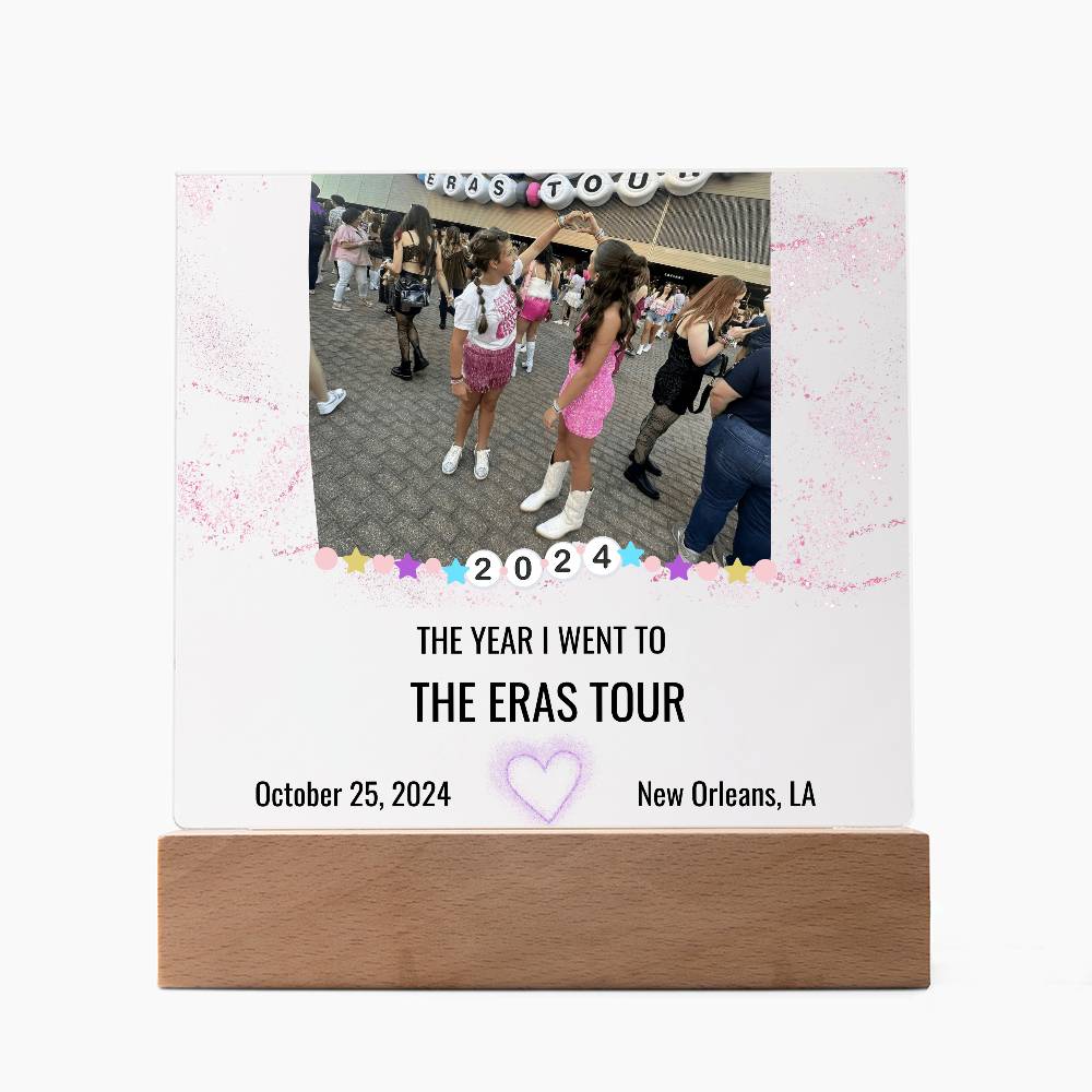 ERAS2024 Acrylic Square Plaque 1